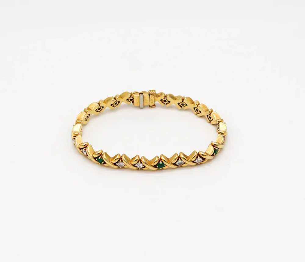 Tiffany & Co. Riviera Bracelet In 18Kt Gold With … - image 4