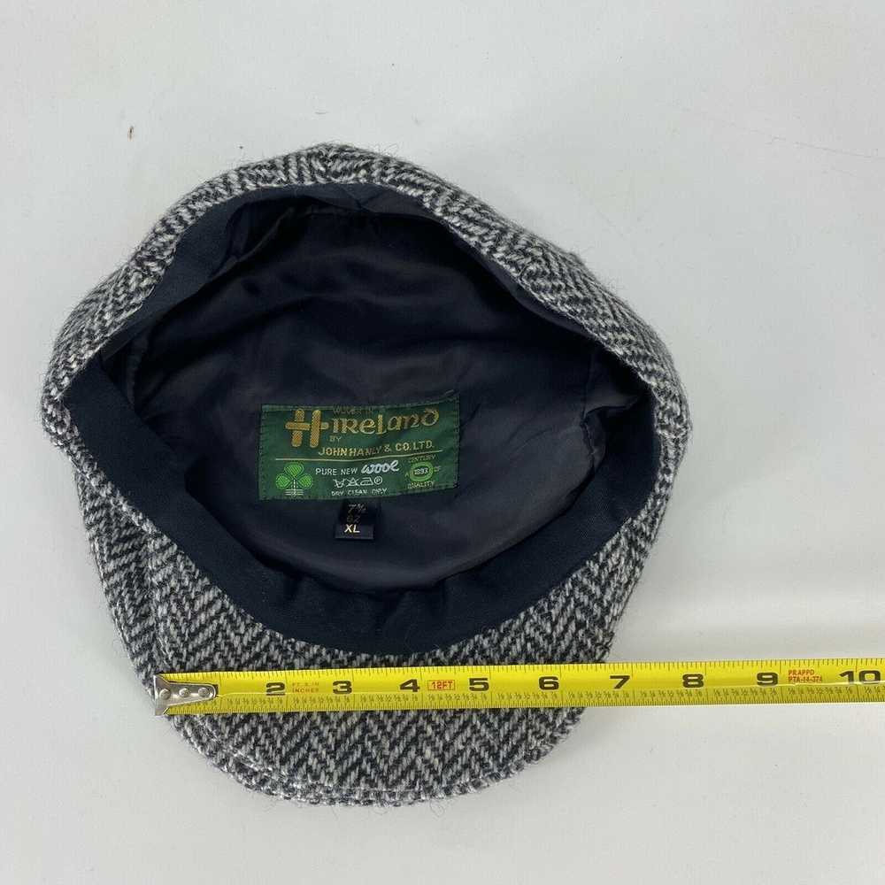 Vintage Vintage Hat Newsboy Cabbie Cap Donegal Tw… - image 11