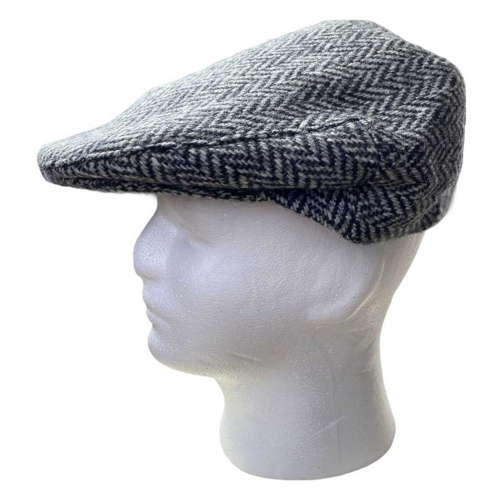 Vintage Vintage Hat Newsboy Cabbie Cap Donegal Tw… - image 12