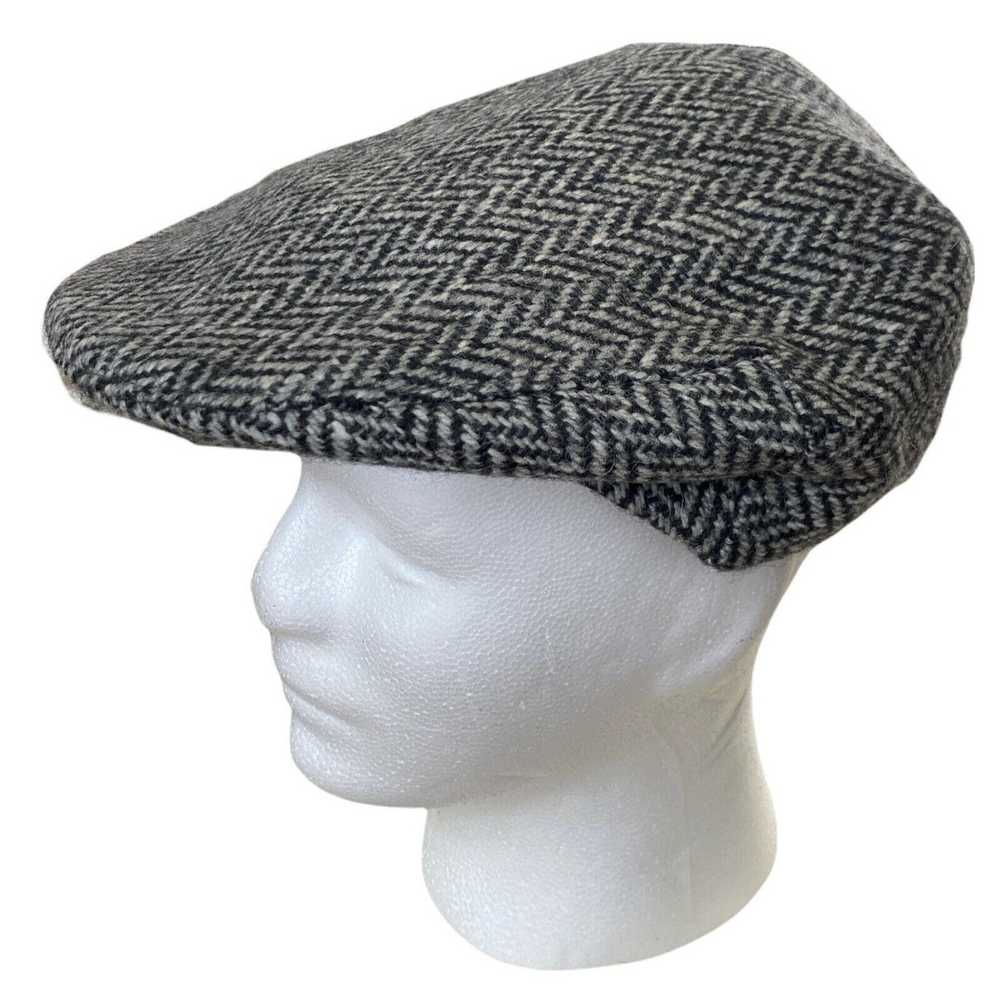 Vintage Vintage Hat Newsboy Cabbie Cap Donegal Tw… - image 2