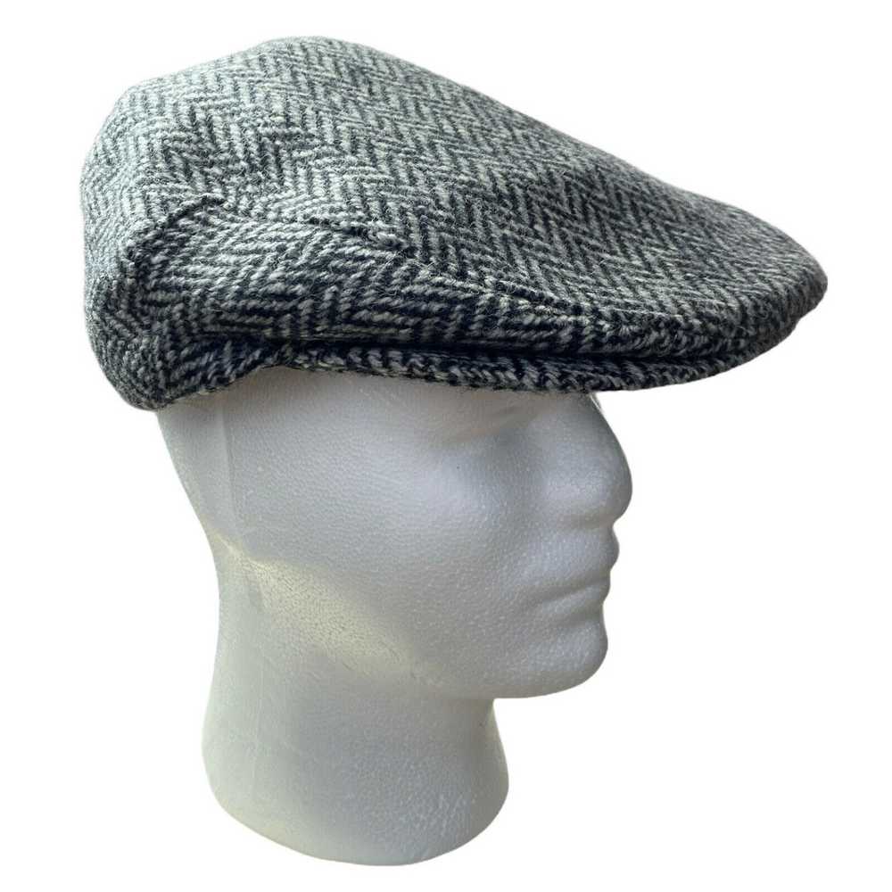 Vintage Vintage Hat Newsboy Cabbie Cap Donegal Tw… - image 6