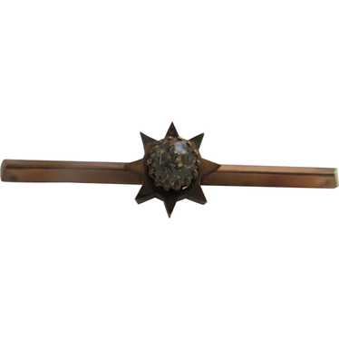 Victorian Paste Star Pin - image 1