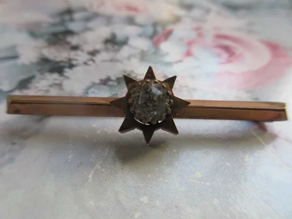 Victorian Paste Star Pin - image 5