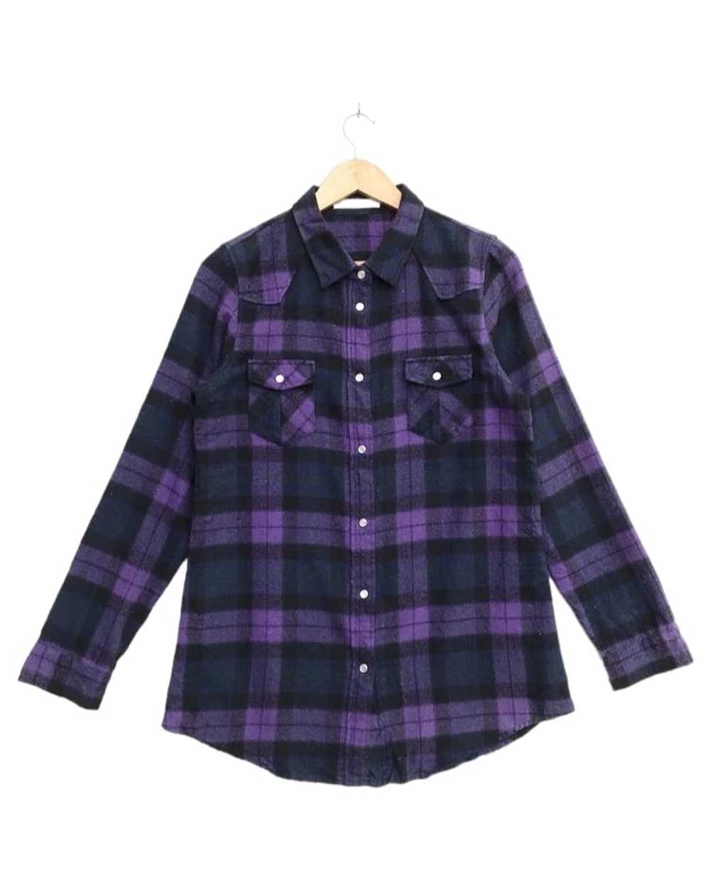 Flannel × Japanese Brand × Vintage Lowrys Farm Ch… - image 1