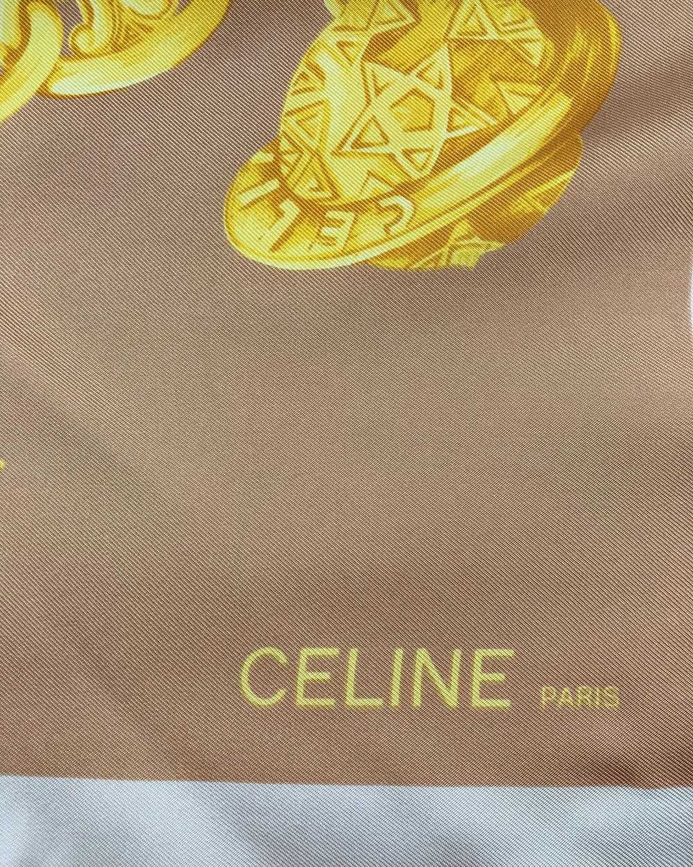 Celine × Designer × Vintage Vintage Celine Silk S… - image 8