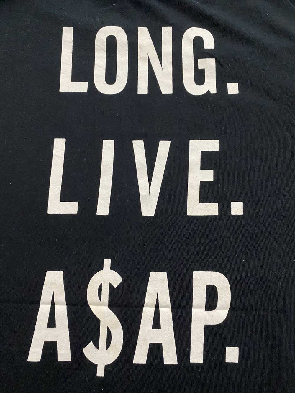 Asap Rocky × Rap Tees LONG . LIVE . A$AP - Asap R… - image 6