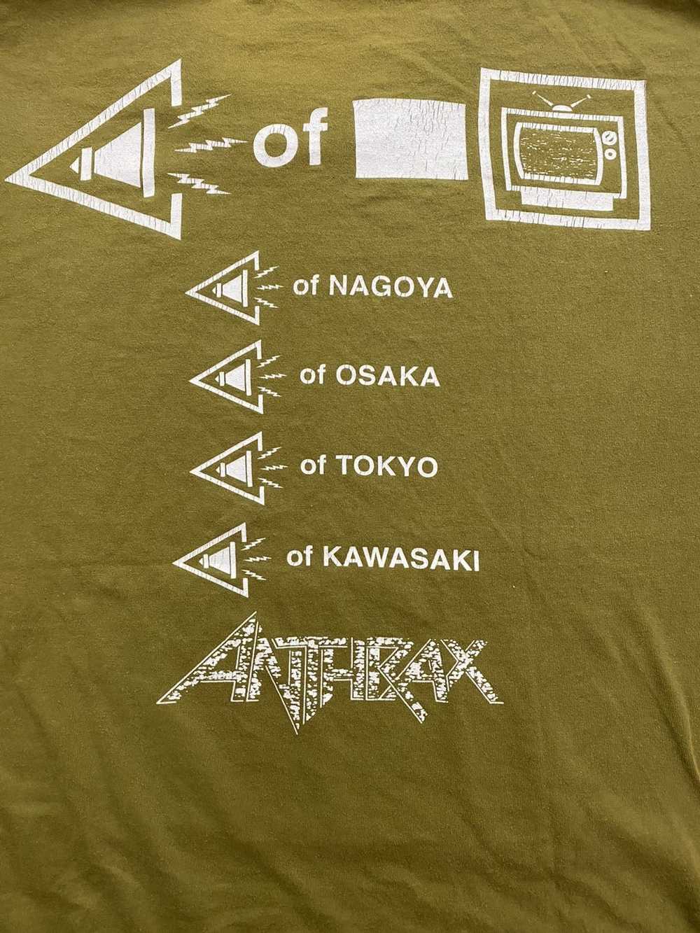 Band Tees × Tour Tee × Vintage Vintage 90's Anthr… - image 7