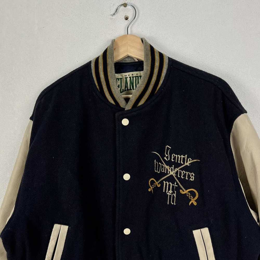 Japanese Brand × Leather Jacket × Varsity Jacket … - image 11