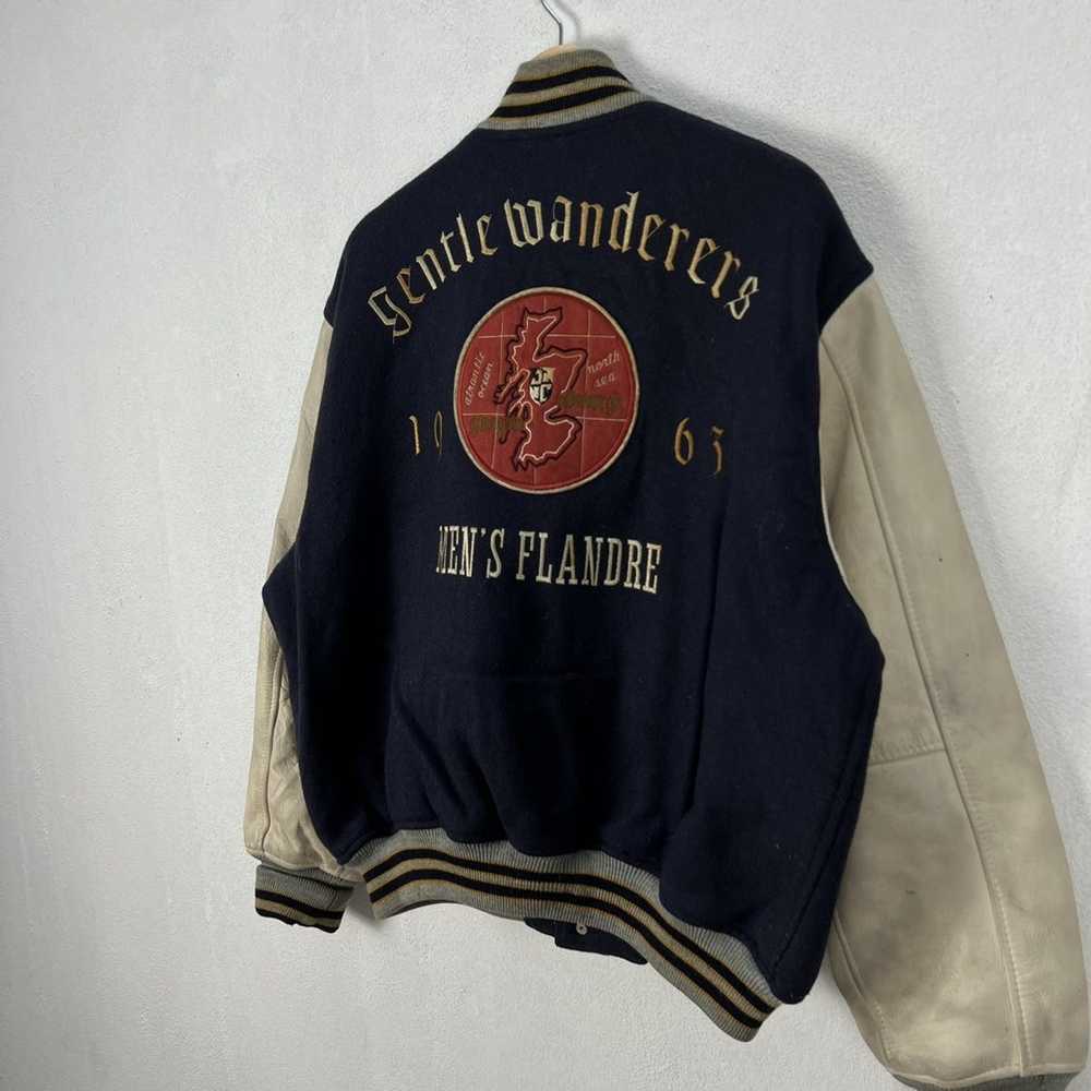 Japanese Brand × Leather Jacket × Varsity Jacket … - image 12