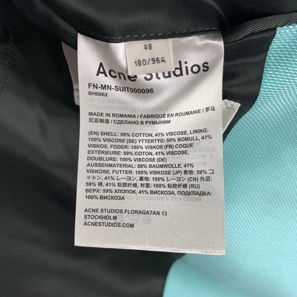 Acne Studios Light Blue Woven Cotton Viscose Spor… - image 5