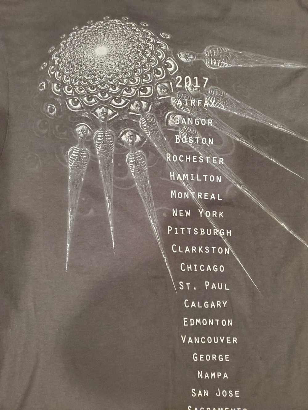 Anvil Tool concert shirt double sided size large - image 3