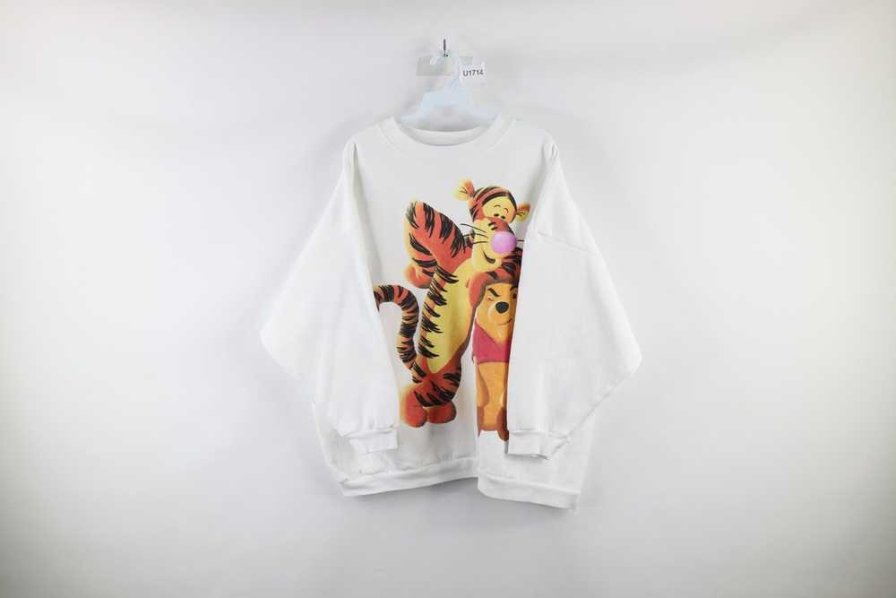 Vintage Vintage 90s Disney Pooh Tigger Crewneck S… - image 1