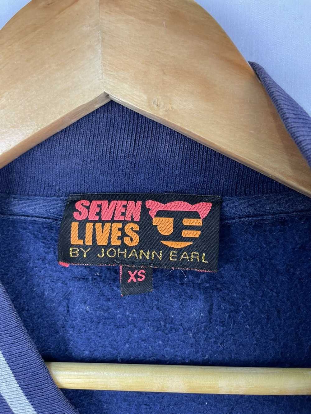 Japanese Brand × Varsity Jacket Seven Lives Johan… - image 3