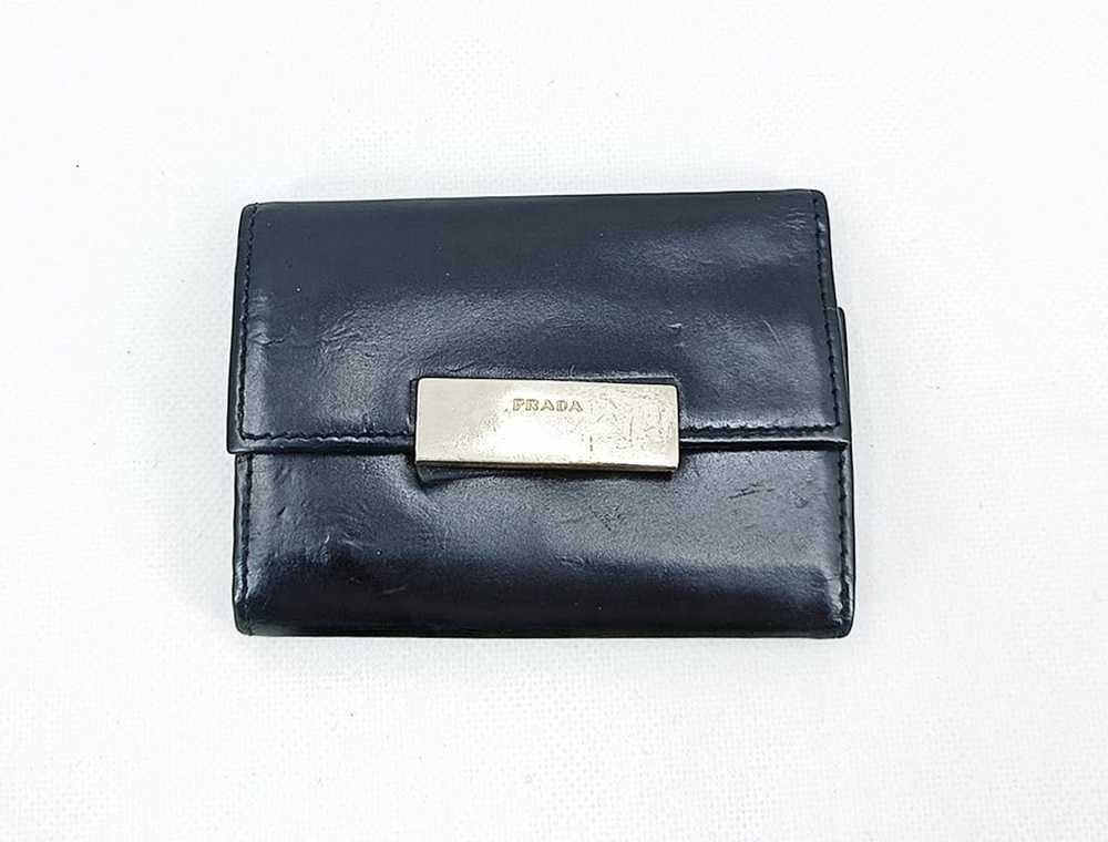 Prada PRADA key holder wallet black leather - image 8