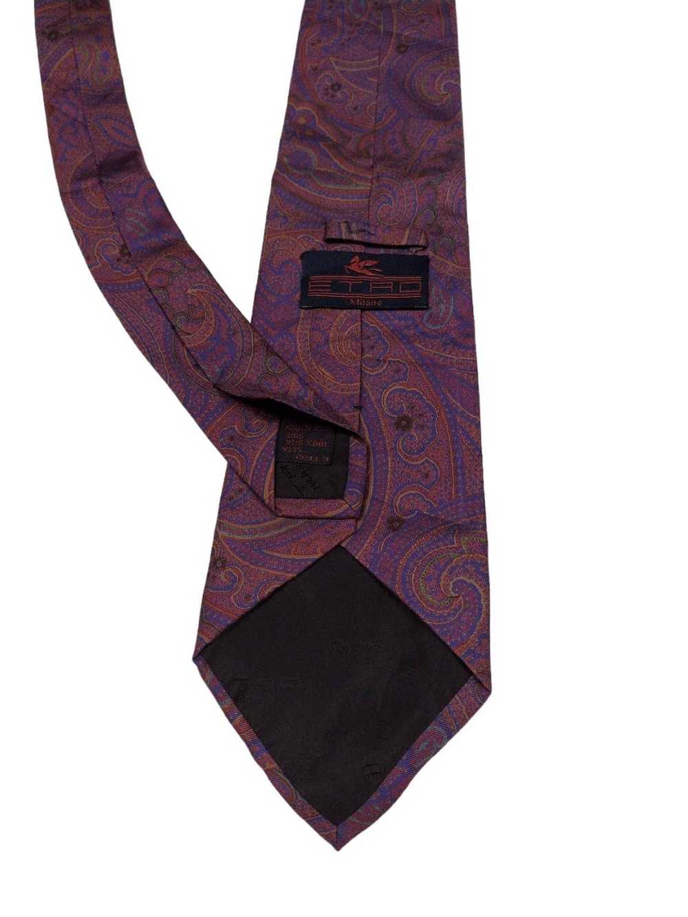 Etro × Vintage Vintage Etro Milano Silk Tie - image 3