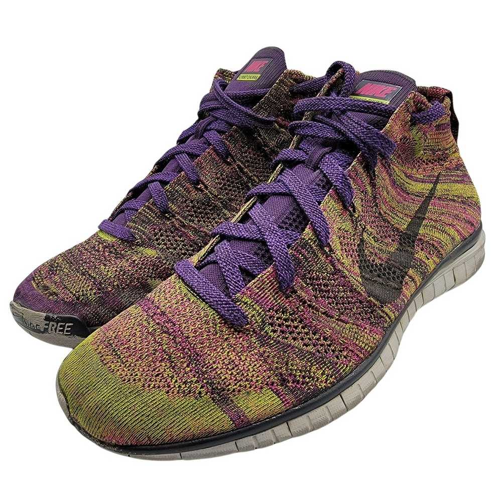 Nike Nike Free Flyknit Chukka Grand Purple Runnin… - image 4