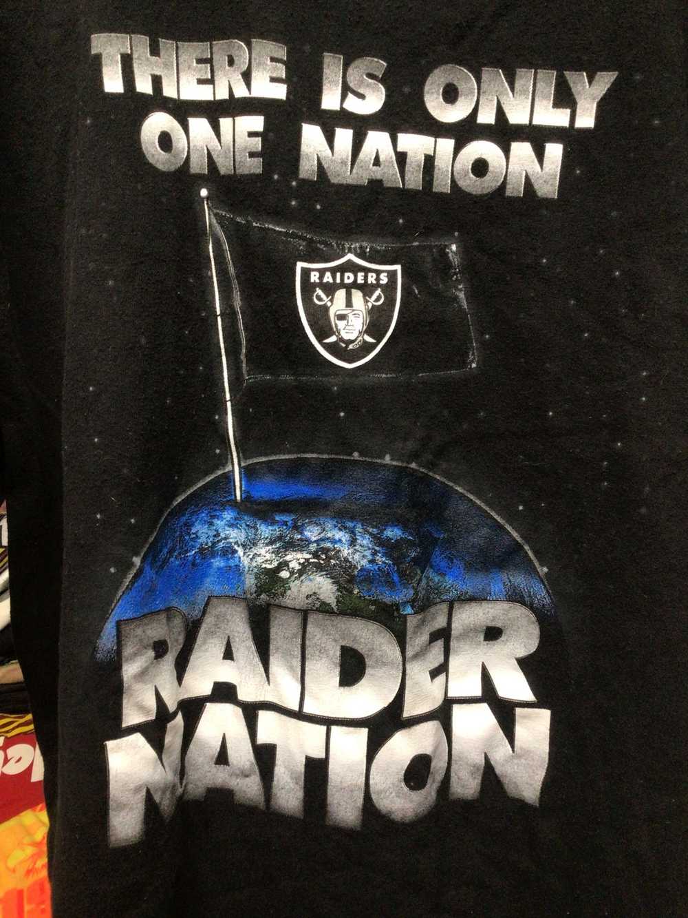 NFL Raider nation 2xl nfl black grey shirt 25 - image 2