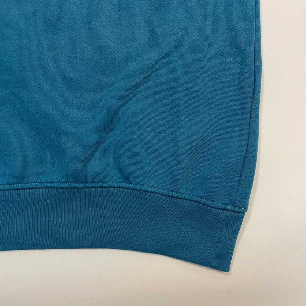Adidas × Vintage Adidas half zip blue sweatshirt … - image 3