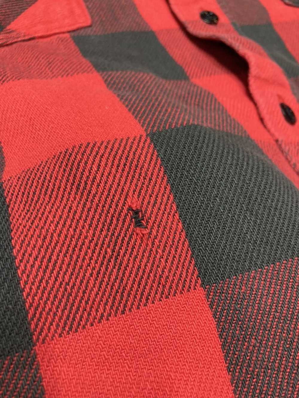 Cotton × Flannel × Sears Vintage 70s Kingsport fl… - image 3