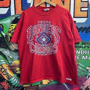 Vintage Nike Texas Rangers MLB jersey shirt 90s y2k medium