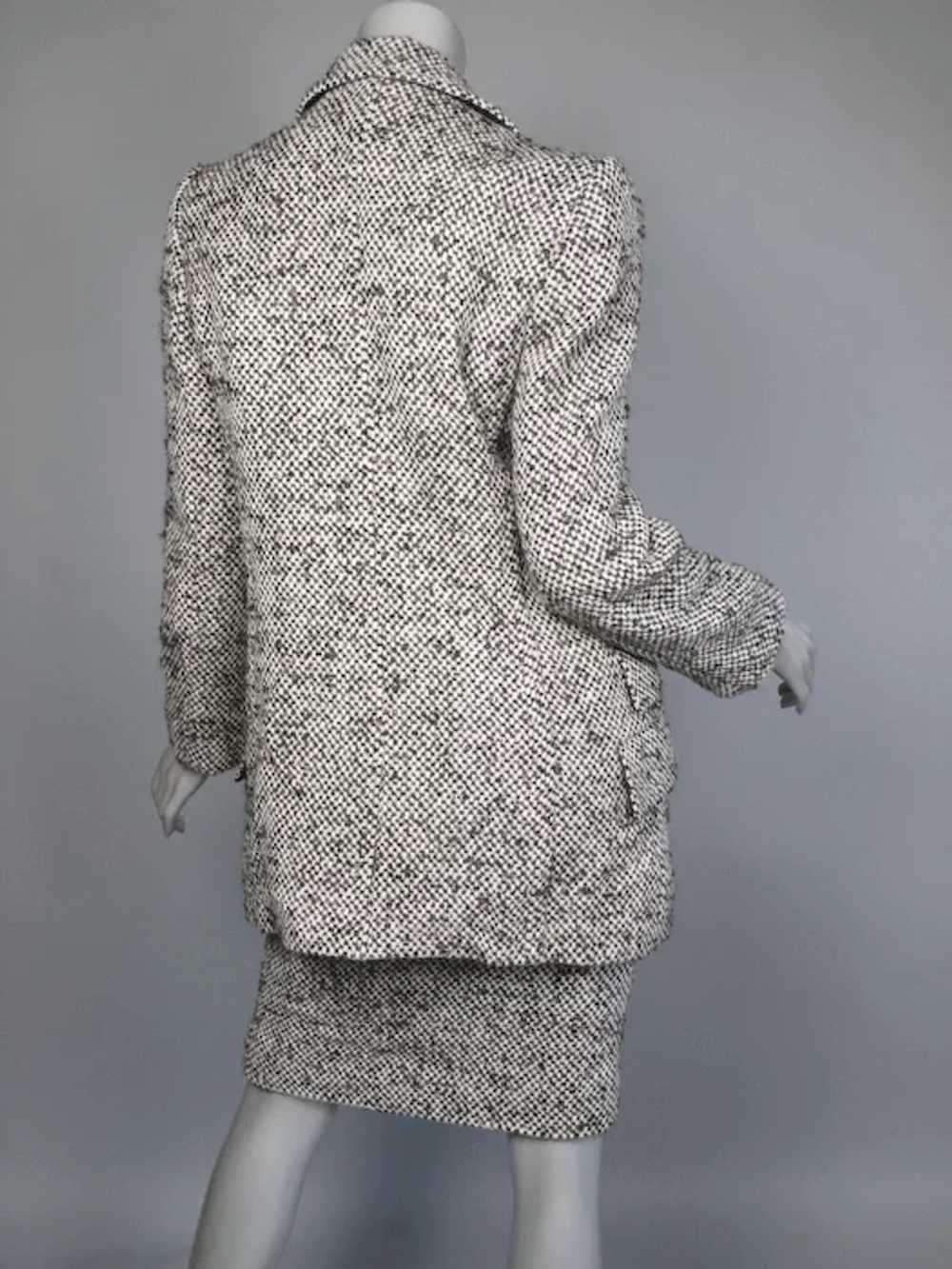 Yves Saint Laurent Paris Woven Wool & Mohair Suit… - image 4