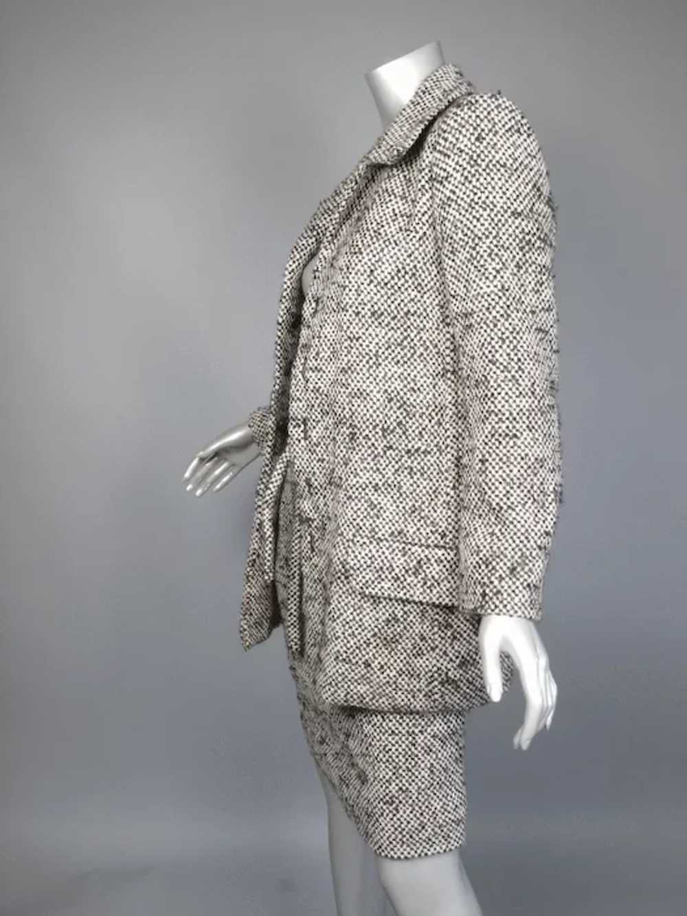 Yves Saint Laurent Paris Woven Wool & Mohair Suit… - image 5