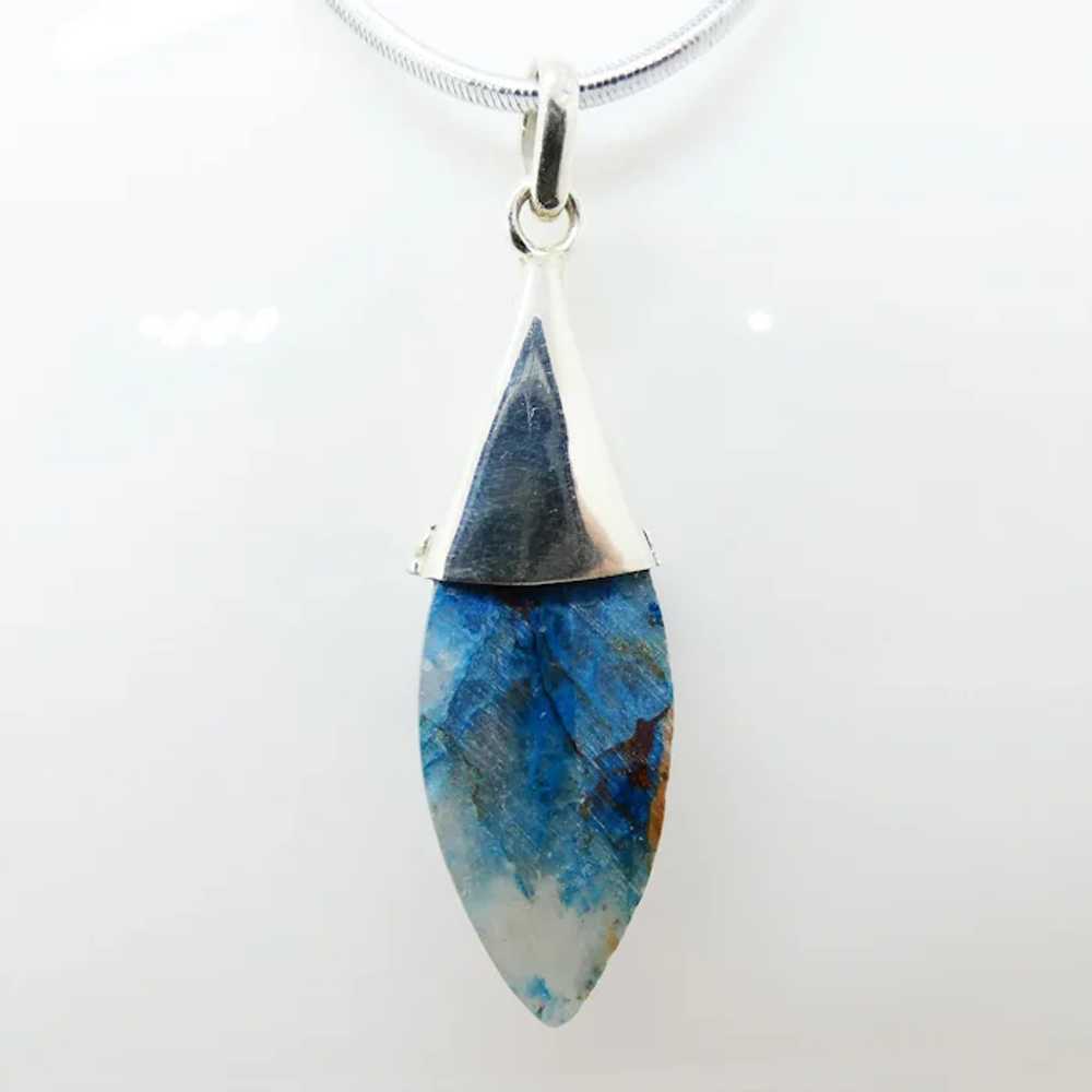 Sterling Silver Shattukite Pendant - image 2