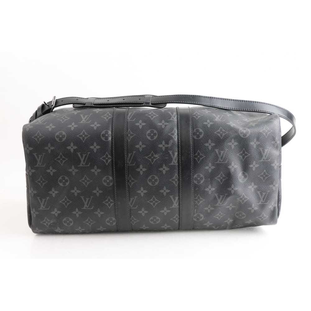 Louis Vuitton Keepall leather travel bag - image 10