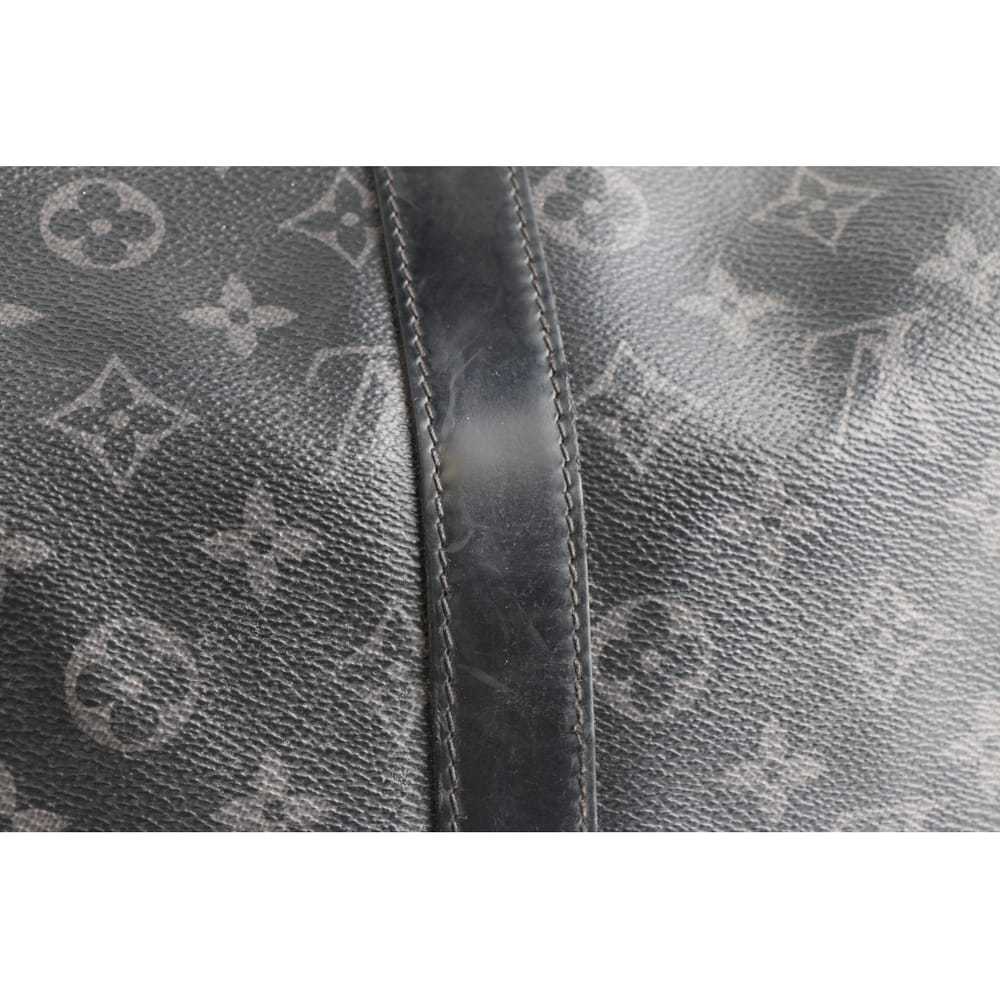 Louis Vuitton Keepall leather travel bag - image 11