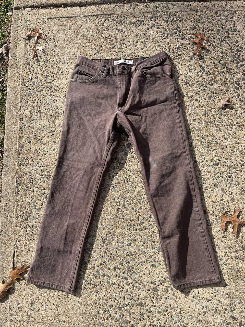 Lee Brown Lee pants - image 1