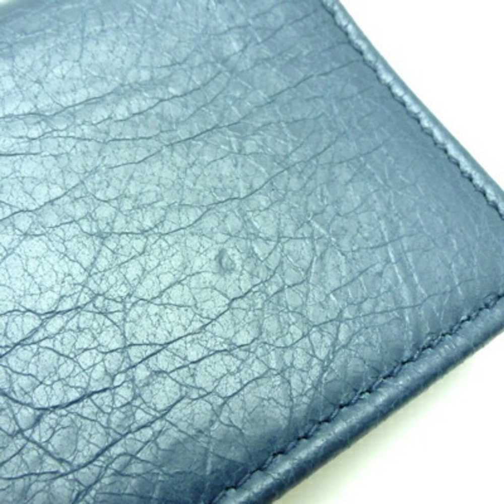Balenciaga Balenciaga Leather Card Case Navy - image 5