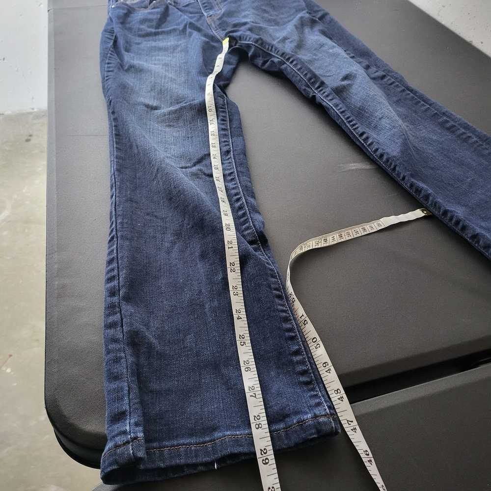 Levi's Levi's 505 Straight Leg Denim Blue Jeans W… - image 10