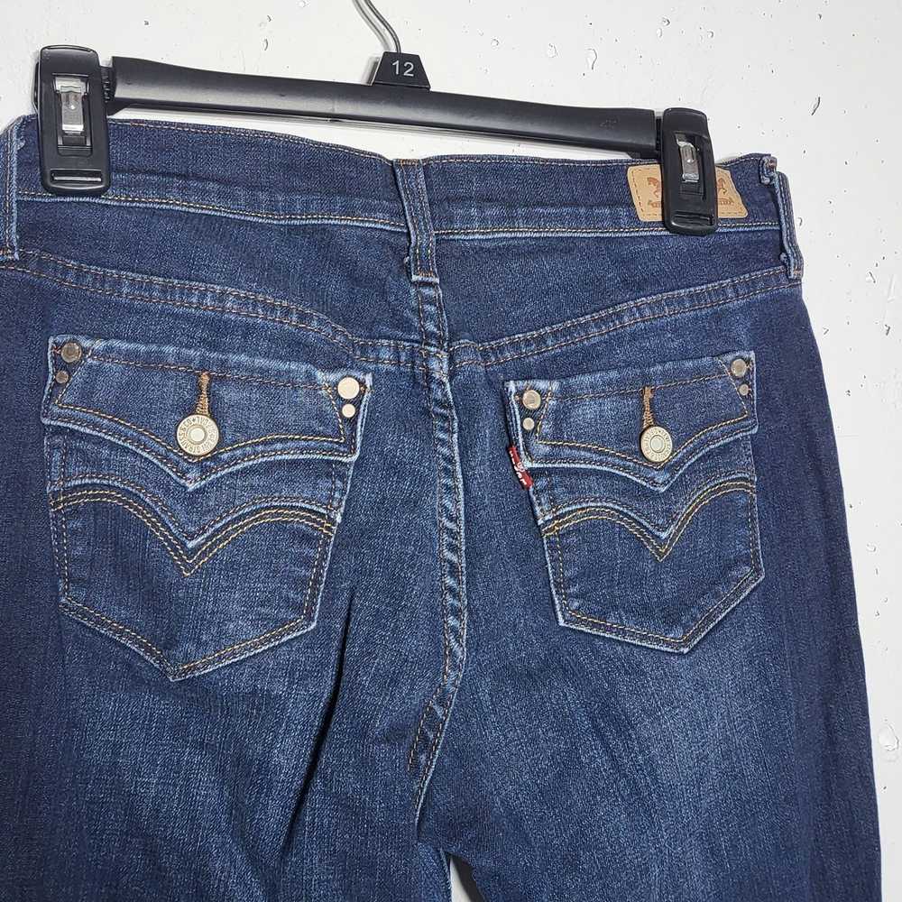 Levi's Levi's 505 Straight Leg Denim Blue Jeans W… - image 5