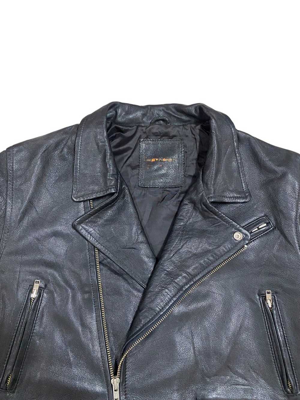 Leather Jacket × Schott × Vintage Vtg🌑Bikers Lea… - image 9