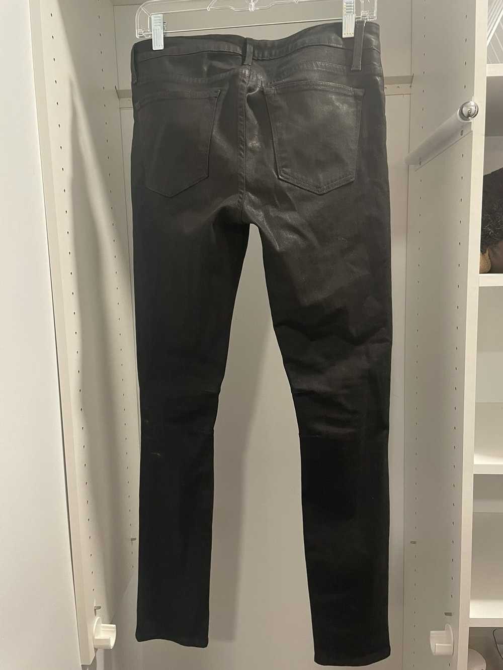 Helmut Lang Helmut Lang Waxed Jeans - image 4