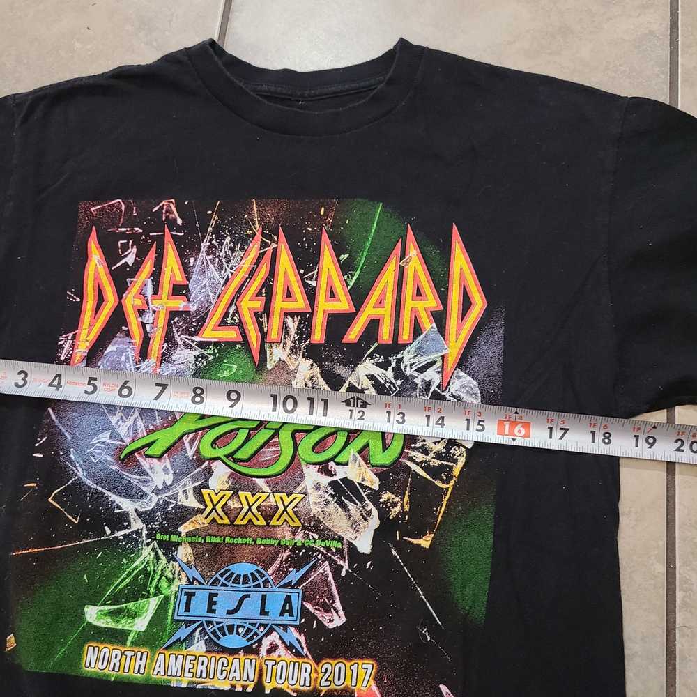 Band Tees × Def Leppard × Tour Tee Def Leppard po… - image 3