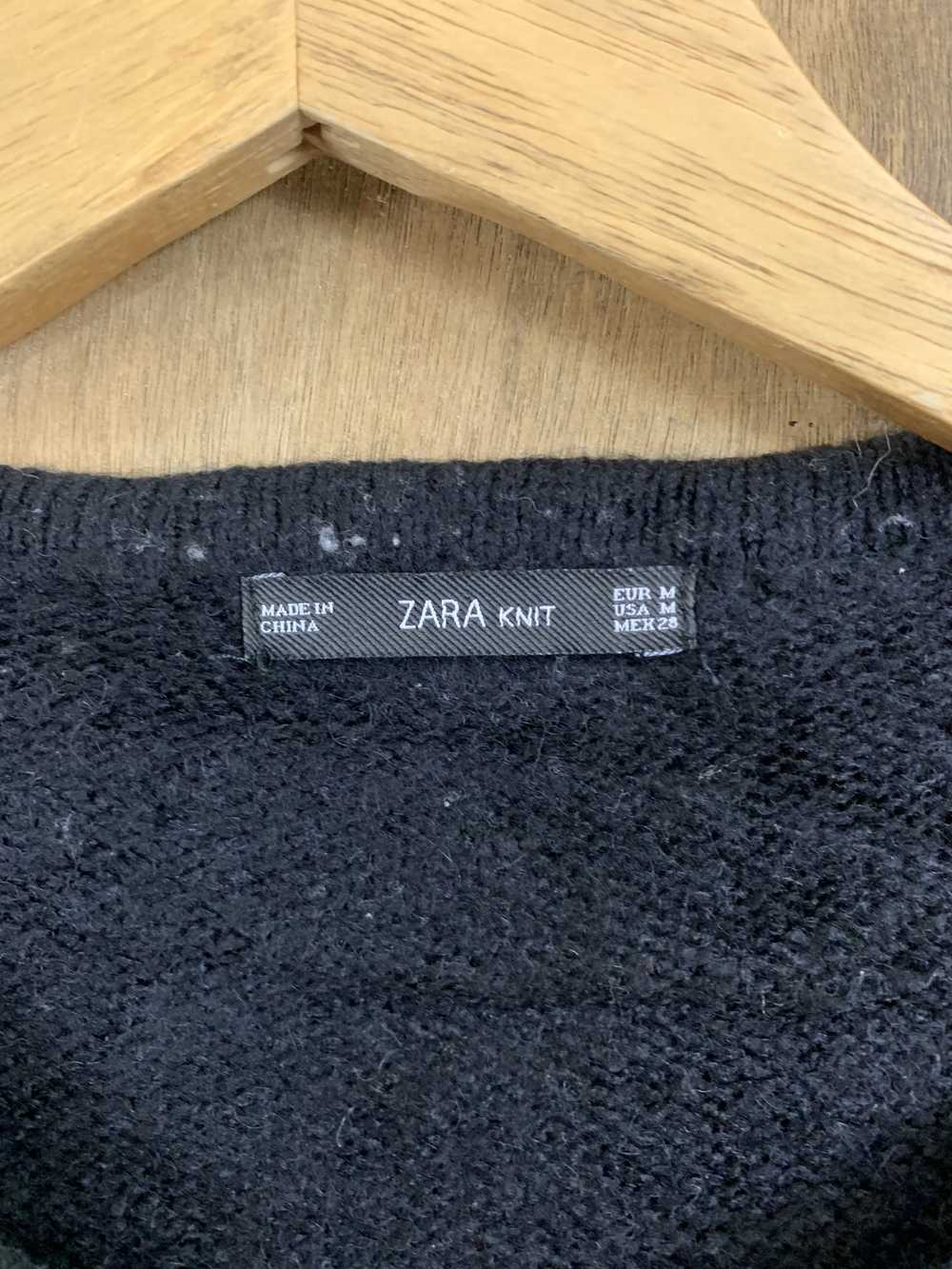 Japanese Brand × Other Knitwear Zara Black Stripe… - image 10