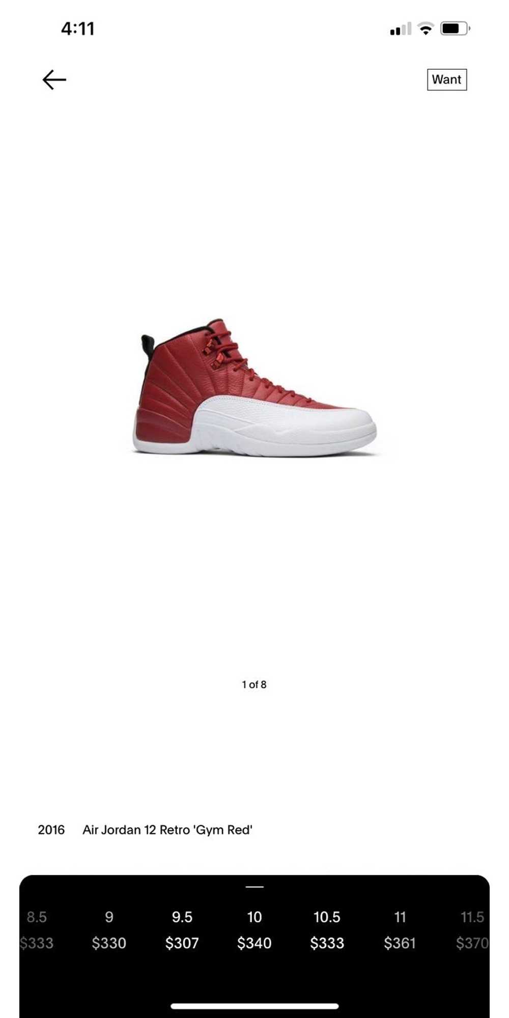 Jordan Brand Air Jordan 12 Retro Gym Red 2016 Siz… - image 11