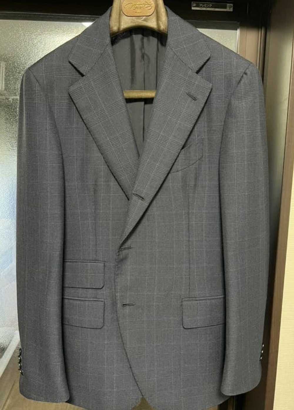 Custom Italian Suit Sartoria Ciardi Suit 46R - Gem