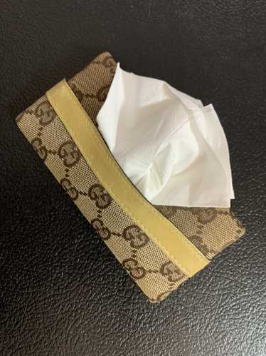 Gucci Gucci GG Canvas Pocket Tissue Holder