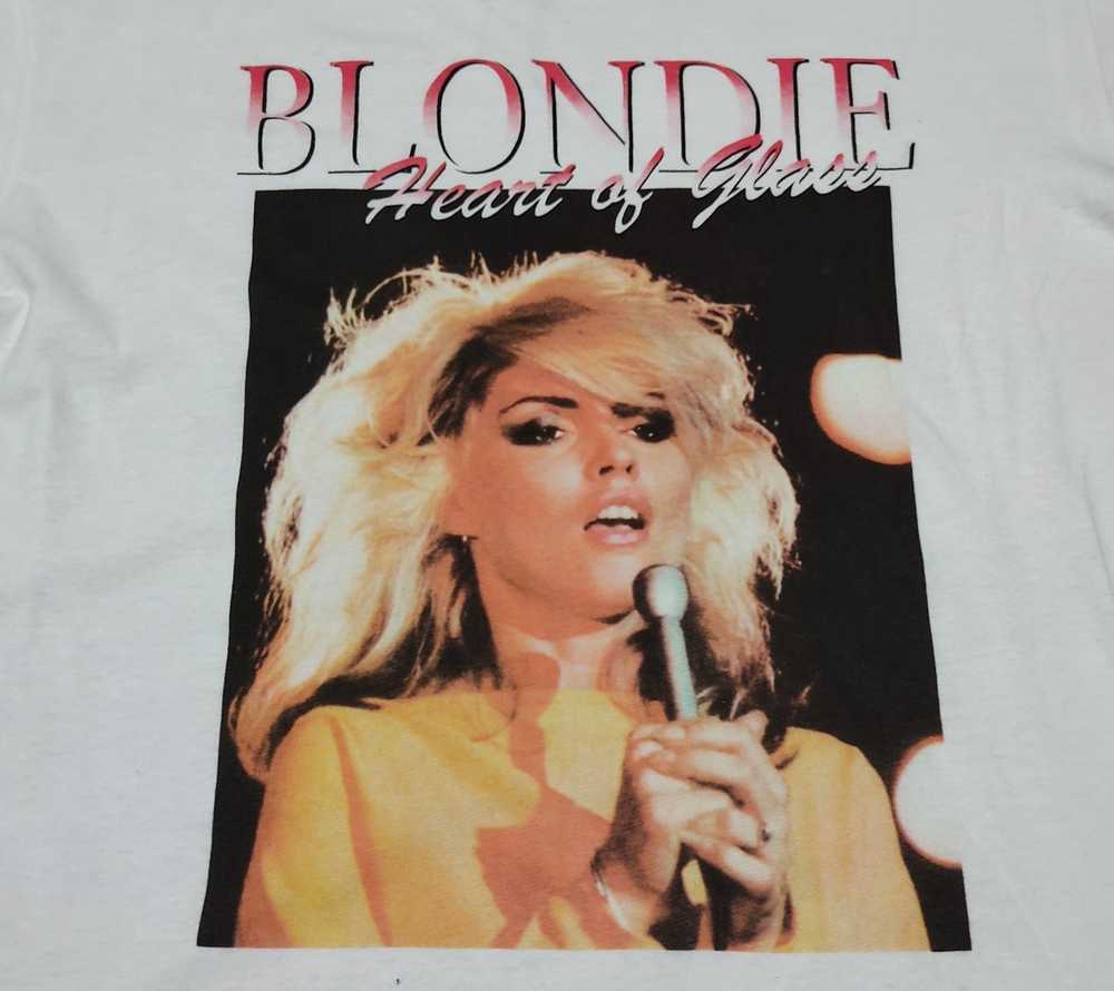 Band Tees × Designer × Rock T Shirt Blondie Heart… - image 3