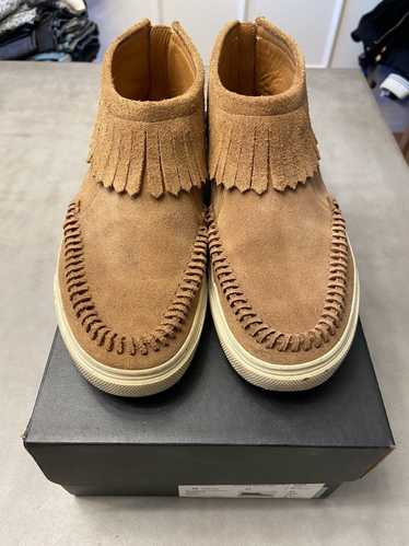 Saint Laurent Paris Saint Laurent Fringe Moccasin - image 1