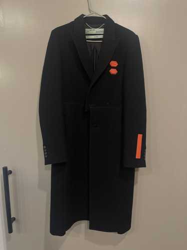 Off-White Off White Wool Overcoat