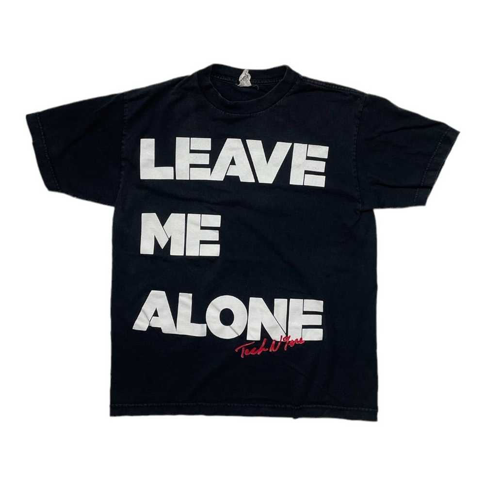 Rap Tees × Vintage Vintage Tech N9ne Leave Me Alo… - image 1