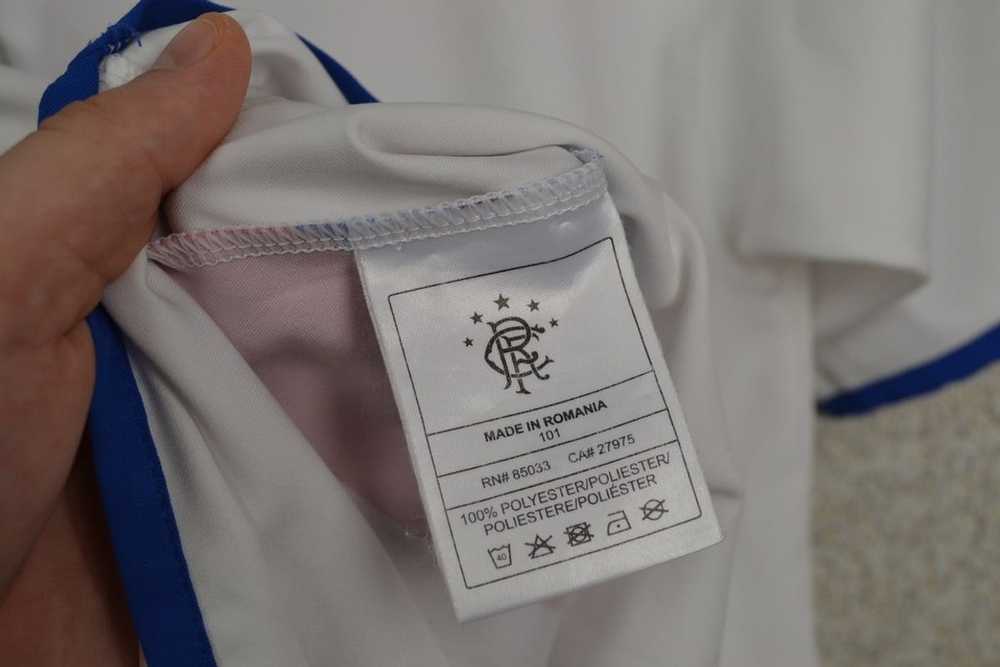 Diadora × Soccer Jersey × Vintage Rangers Glasgow… - image 10