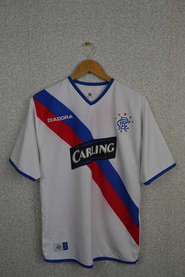 Diadora × Soccer Jersey × Vintage Rangers Glasgow… - image 1