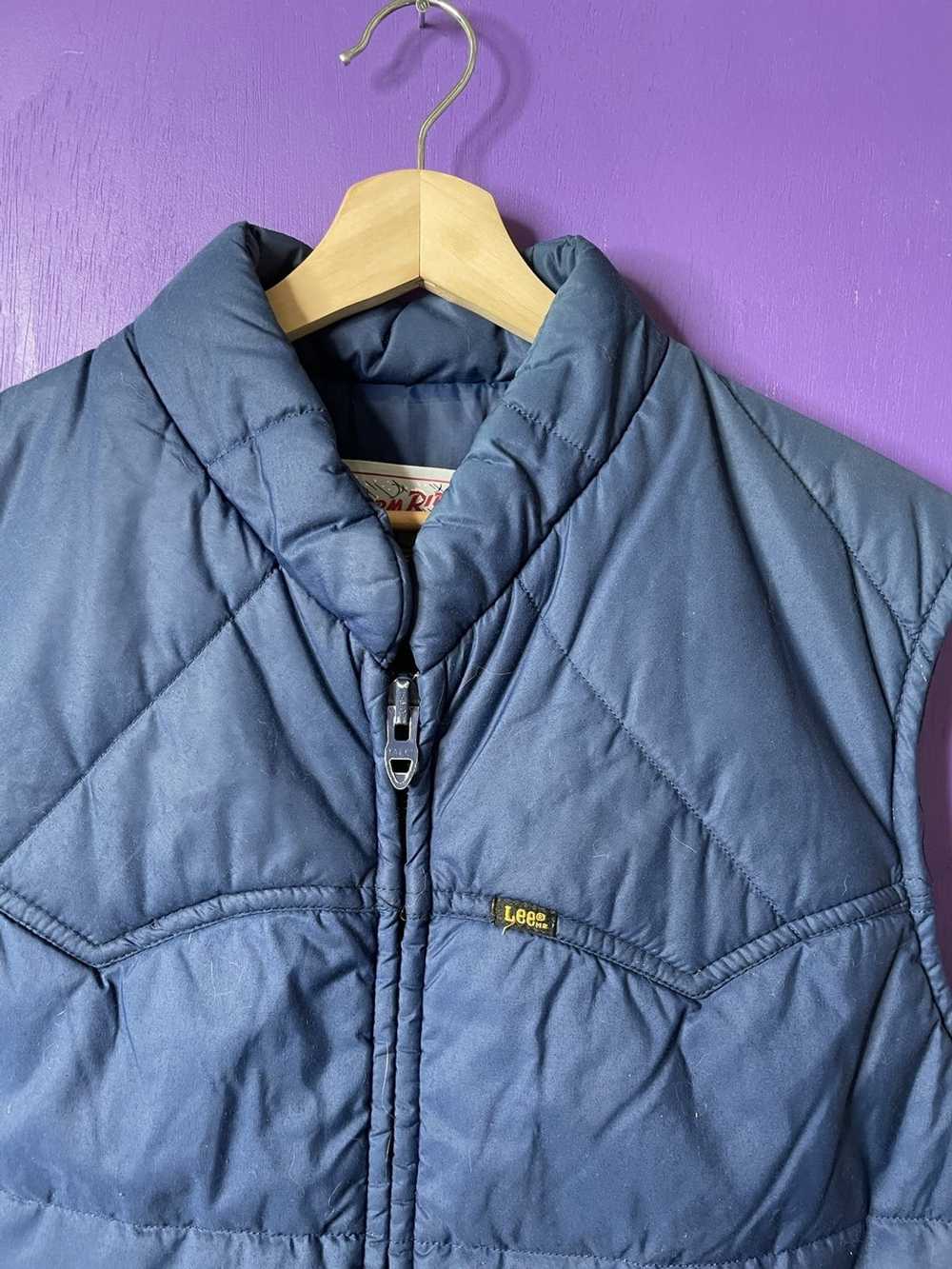 Lee × Vintage Vintage 70s Lee stormrider puffer z… - image 3