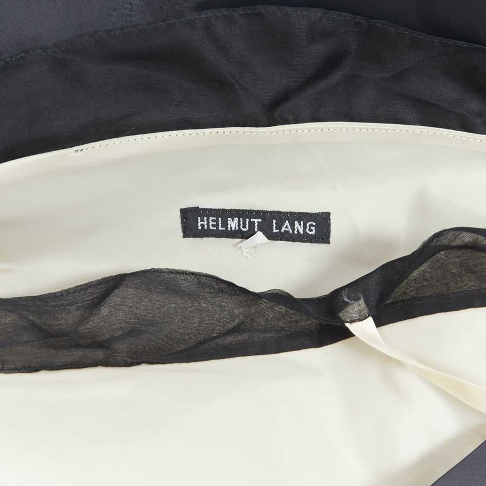 Helmut Lang vintage HELMUT LANG SS 1997 black nud… - image 11