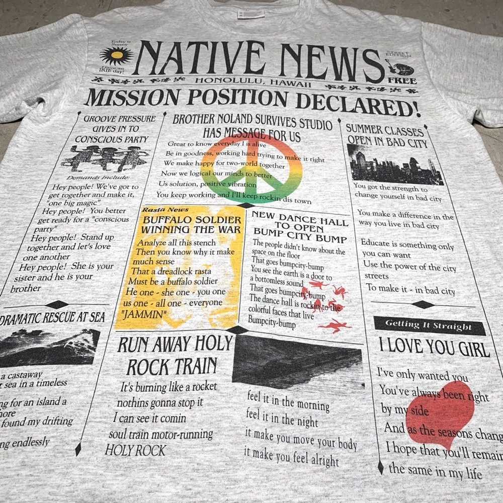 Native × Vintage Vintage Native News Honolulu Haw… - image 2