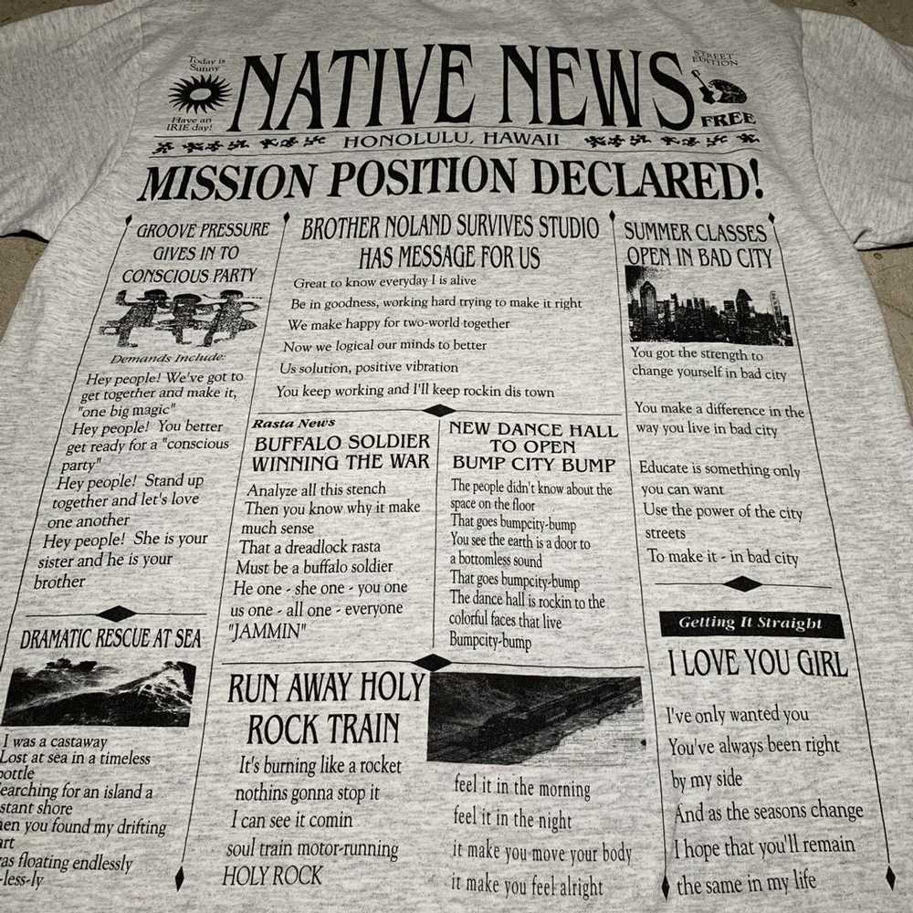 Native × Vintage Vintage Native News Honolulu Haw… - image 6